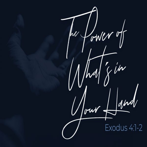 The Power of What’s In Your Hand - 8:30am - DVD