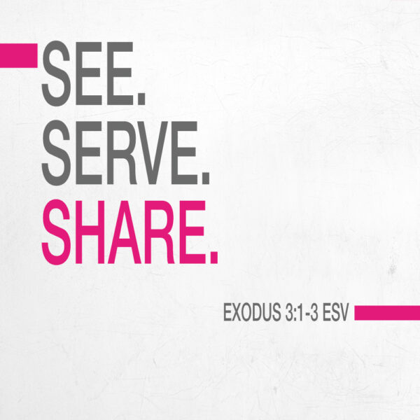 See. Serve. Share. - 8:30am and 11am - DVD