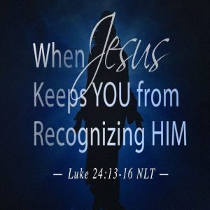 When Jesus Keeps You From Recognizing Him - 11:00am (DVD)