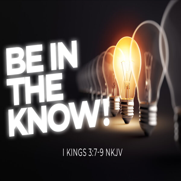 Be In The Know! - 8:30 - CD