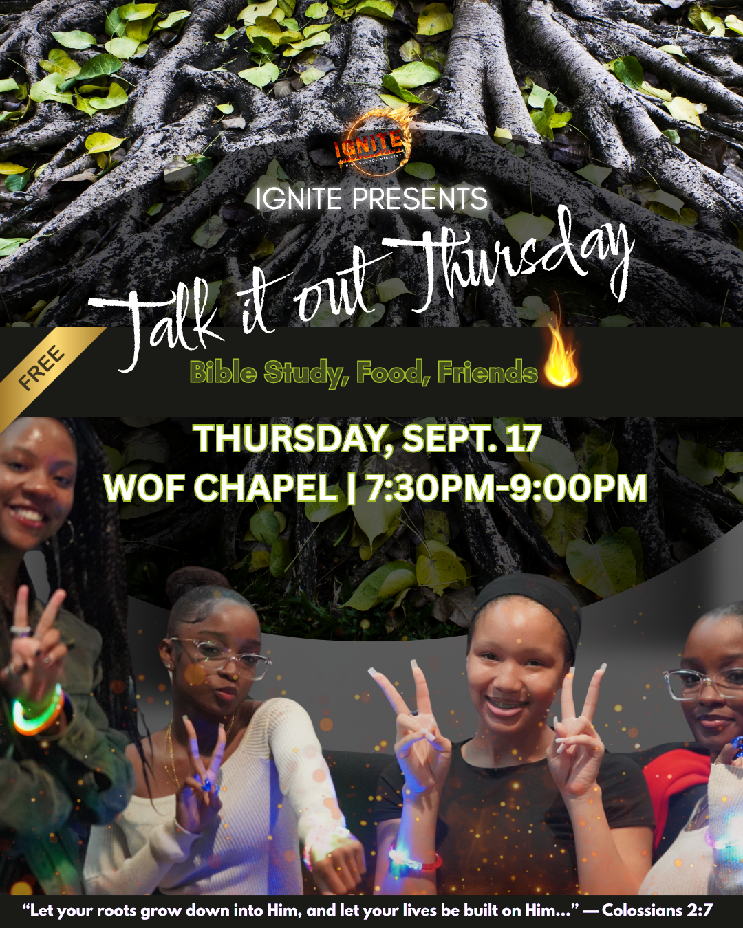 Rooted & Talk it Out Thursday Flyers (1) Rooted & Talk it Out Thursday Flyers (1)