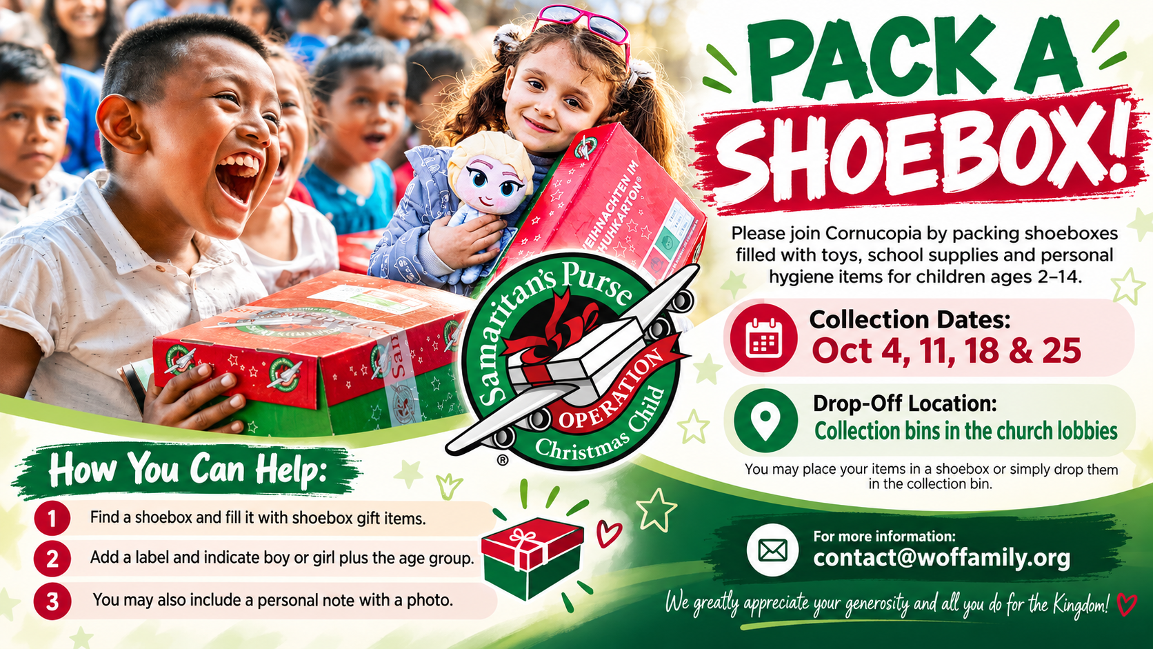 Cornucopia Shoebox Cornucopia Shoebox